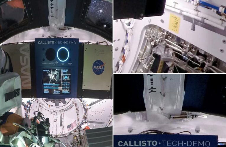 Can you spot the hidden messages inside NASA’s Artemis I Orion spacecraft?