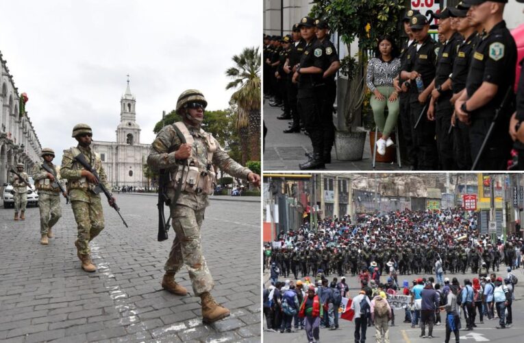 Peru’s new government declares police state amid protests