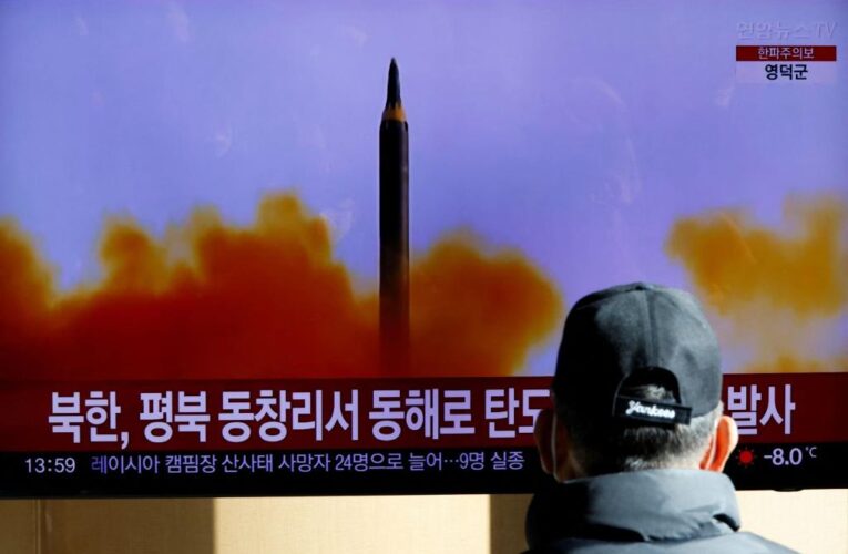 North Korea fires two medium-range ballistic missiles