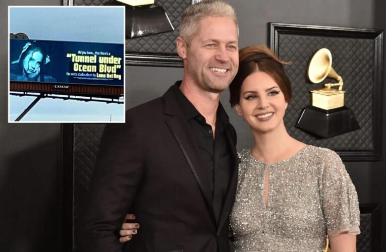 Lana Del Rey promotes new album with one billboard — in ex’s hometown