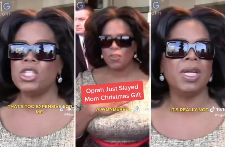 Oprah Winfrey shocked by $100 Christmas gift limit: ‘She was SHOOK’