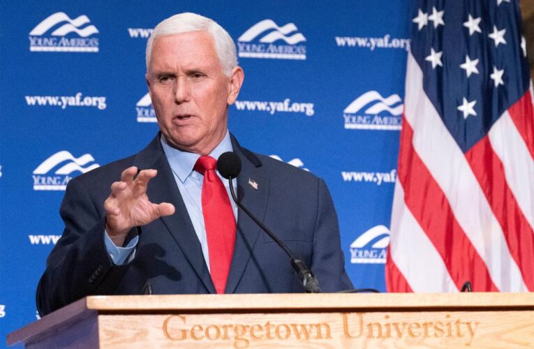 Mike Pence FEC ‘filing’ called fake as ex-VP weighs 2024 run