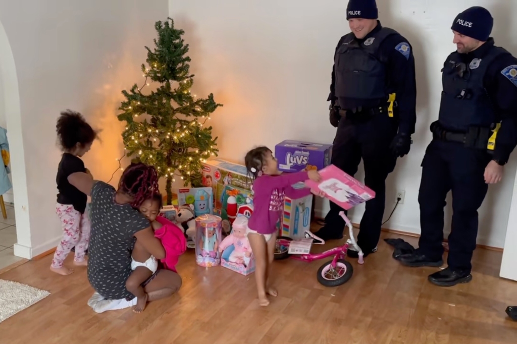 Officers had responded to a breaking and entering call, whereupon they learned that children’s presents had been pilfered — leaving them without anything for Christmas eve