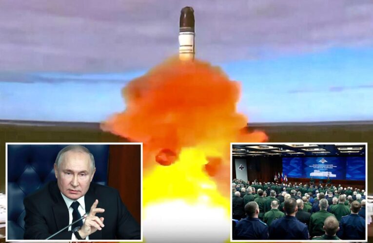 Putin warns Satan II missile will soon be ready for combat