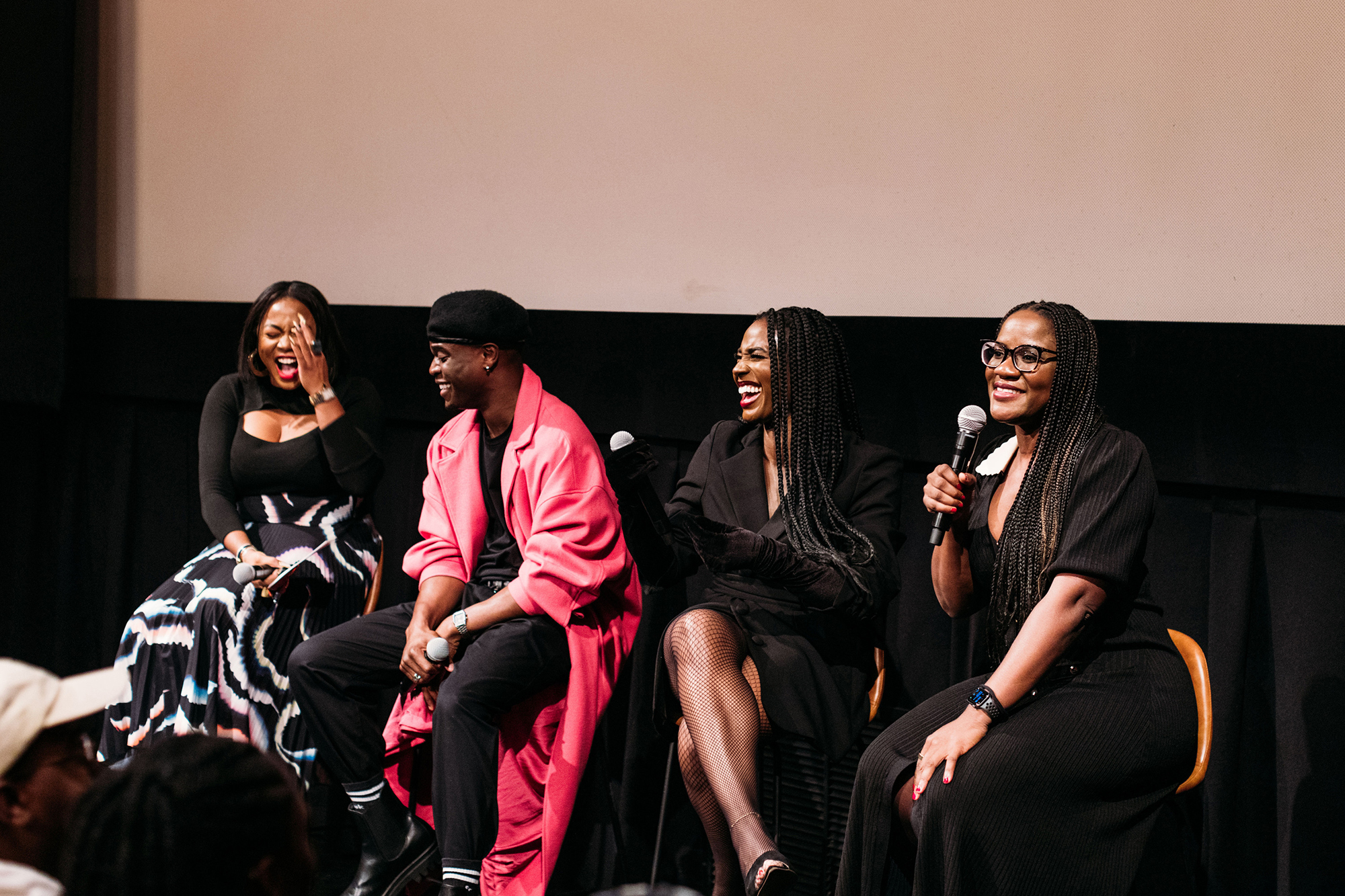  Abby Ajayi (far right). 