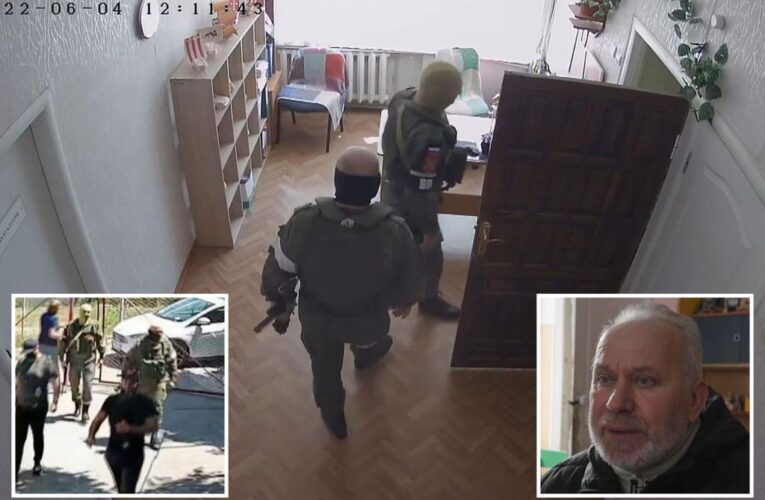 Russians seem to raid Ukrainian orphanage to abduct kids: video