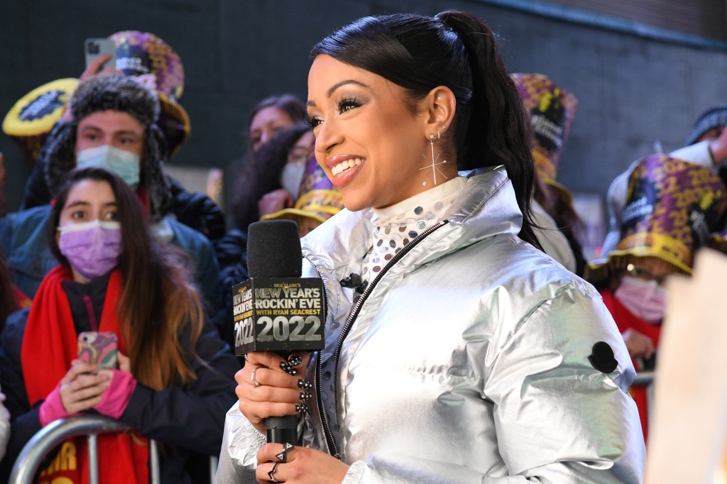 Houston native Koshy splurged on a new Moncler for the broadcast.