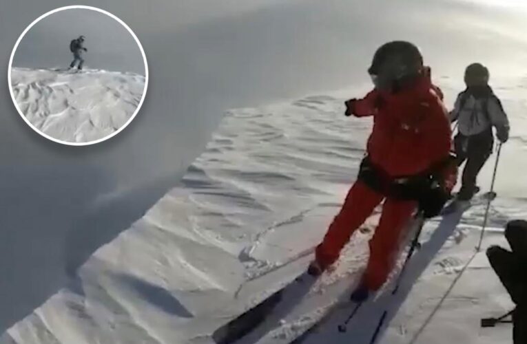 Russian skier dodges death in avalanche