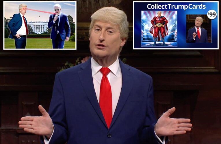 ‘SNL’ mocks Trumps ‘major’ NFT trading card announcement
