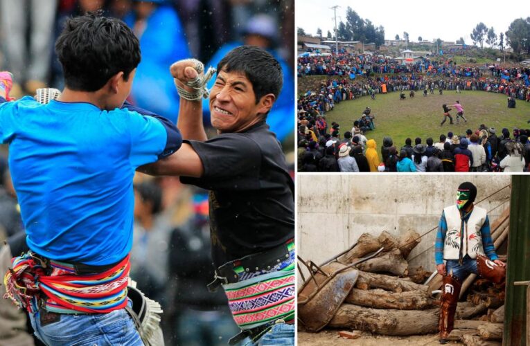Peru communities settle scores with Christmas ritual fighting