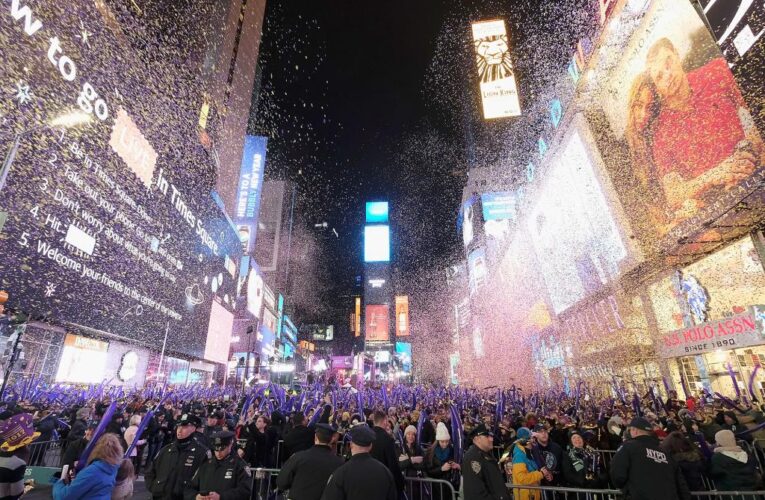 New Year’s Eve revelers will find fewer places to party in Times Square