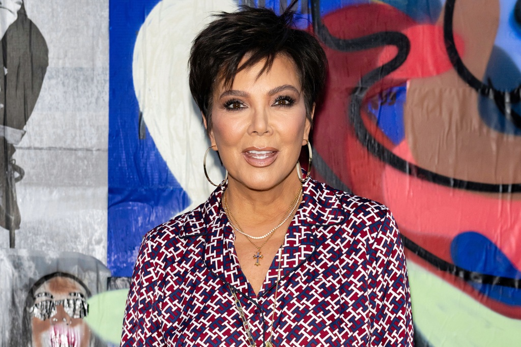 NEW YORK, NEW YORK - SEPTEMBER 11: Kris Jenner is seen arriving to Tommy Hilfiger fashion show during September 2022 New York Fashion Week at Skyline Drive-In on September 11, 2022 in New York City. (Photo by Gilbert Carrasquillo/GC Images)