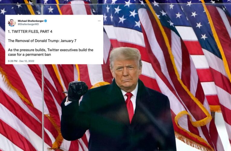 Latest ‘Twitter Files’ reveals how staff pushed for new policy to ban Trump