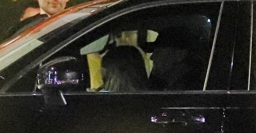 Victoria was seen leaving The Bird Streets Club with DiCaprio in the driver's seat on Dec. 20.