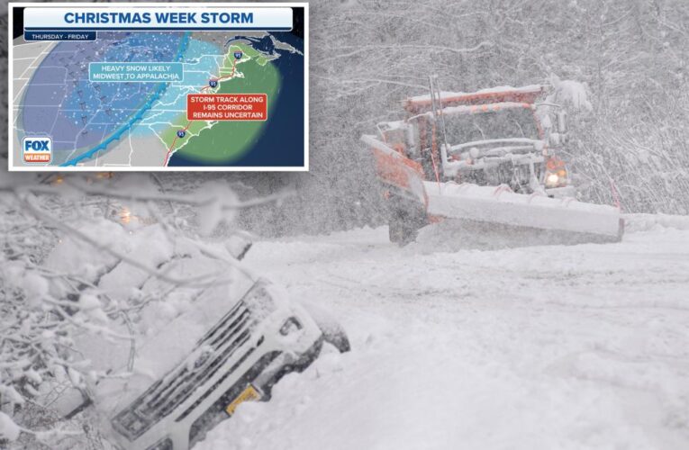Christmas week winter storm could lead to travel nightmare