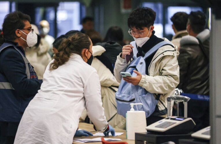 Travellers from China arrive in Europe as COVID tests begin on wastewater