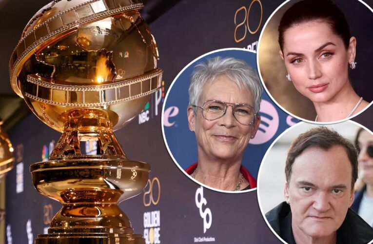 Golden Globes announce presenters for the 2023 award show