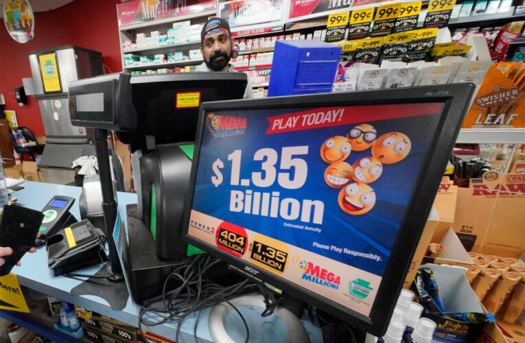 Mega Millions $1.35B winning ticket sold in Maine