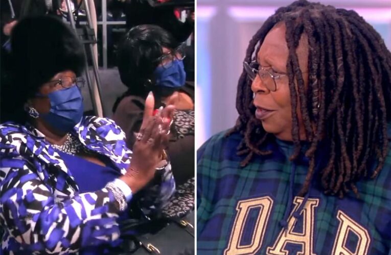 Whoopi Goldberg calls out ‘The View’ heckler who called her an ‘old broad’