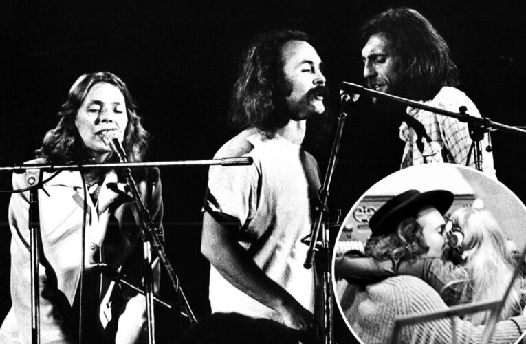 How David Crosby quit drugs — but never got over Joni Mitchell