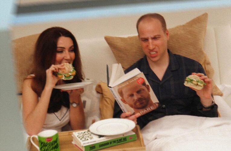Why Prince William, Kate are reading Harry’s ‘Spare’ in bed