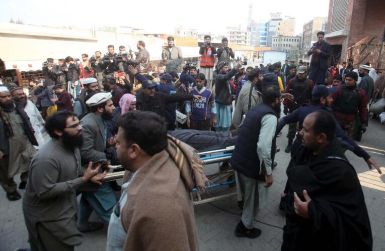 Death toll from Pakistan mosque suicide bombing rises to 83