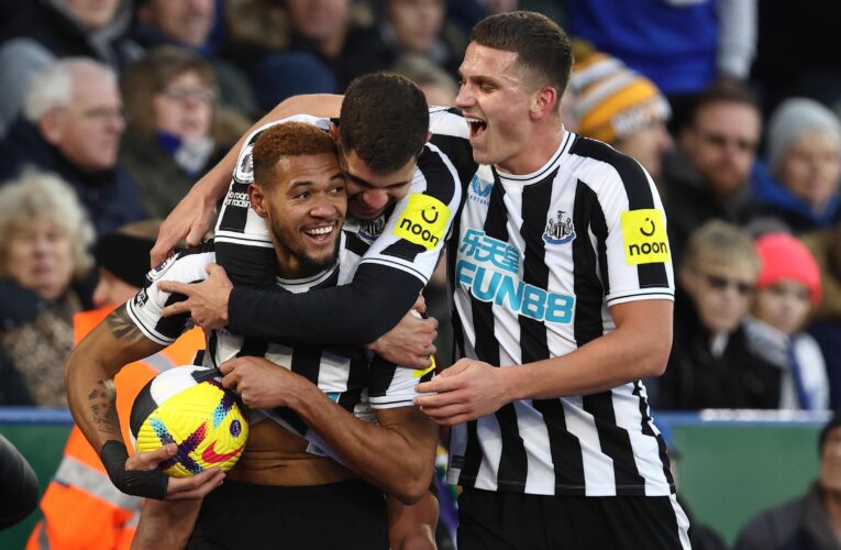 Newcastle United beat Leicester City to reach first League Cup semi-final in 47 years