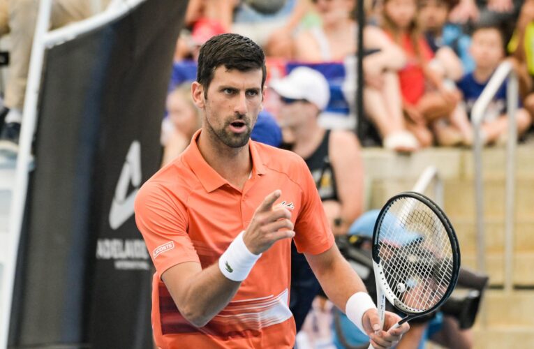 Novak Djokovic loses on return to Australia at Adelaide International but gets warm reception from fans