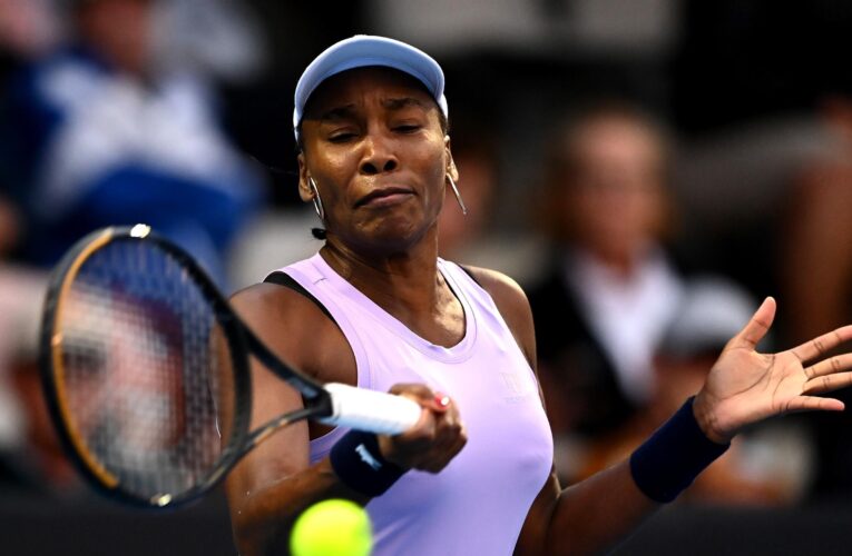 ‘I was so mad’ – Venus Williams still has fire as she begins 30th year on WTA Tour with win in Auckland