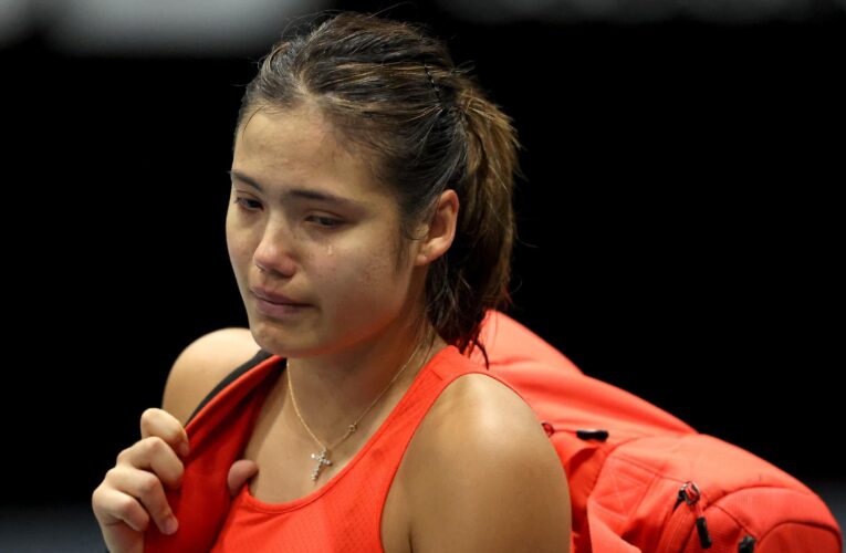 Emma Raducanu: Freak injury on slippery courts at ASB Classic difficult to take ahead of Australian Open