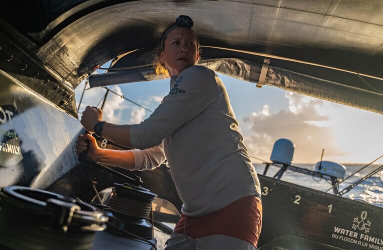 One-hour naps, powdered food and a bucket toilet – Inside The Ocean Race with Annie Lush