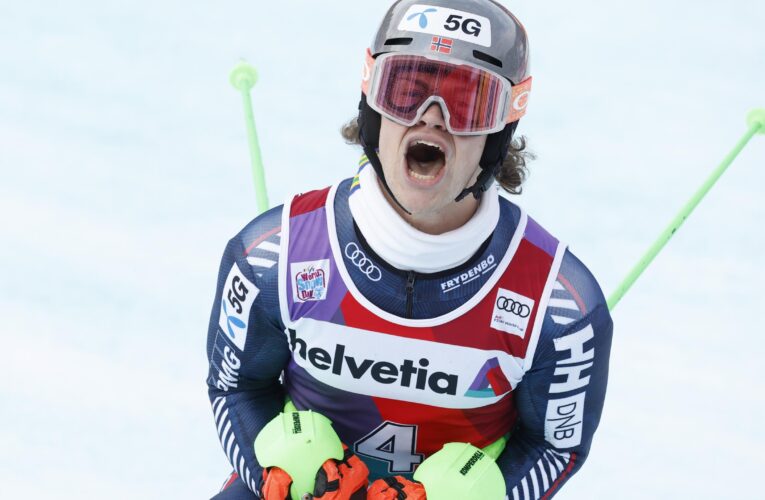 Lucas Braathen secures second World Cup victory in Adelboden, Atle Lie McGrath second in Norwegian one-two