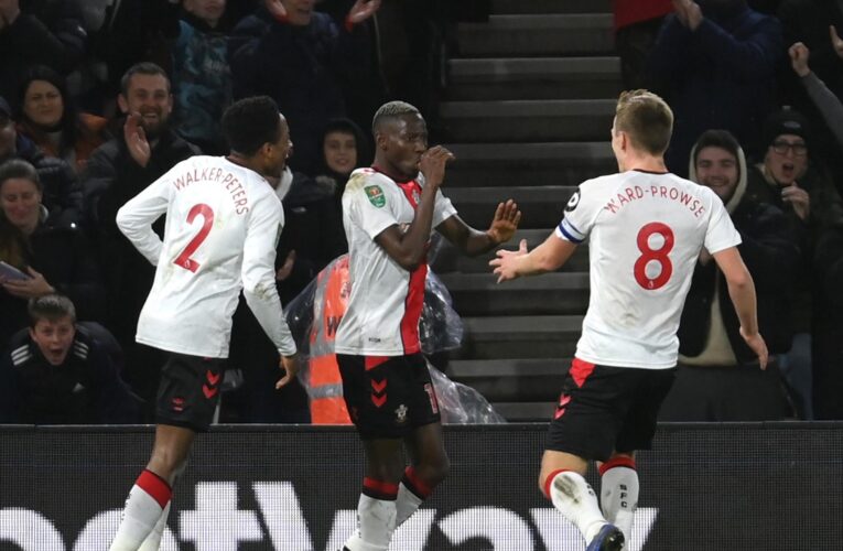 Southampton 2-0 Manchester City: Saints stun Pep Guardiola’s side to reach semis of League Cup