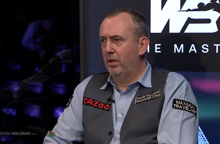 ‘I could see it in his face’ – Mark Williams on how he beat ‘flawless’ Ronnie O’Sullivan at the Masters