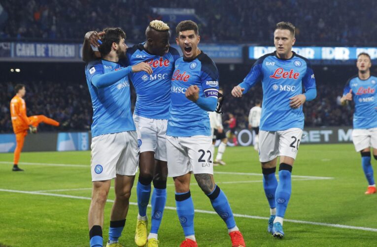 Napoli 5-1 Juventus: Serie A leaders end Juve winning run in emphatic fashion to open up ten point lead