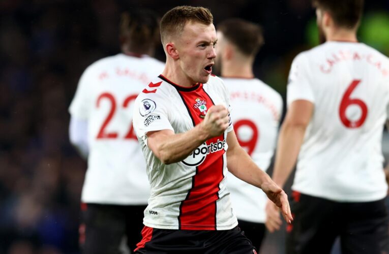 James Ward-Prowse double seals Southampton win at Everton, Nottingham Forest and Wolverhampton Wanderers record wins