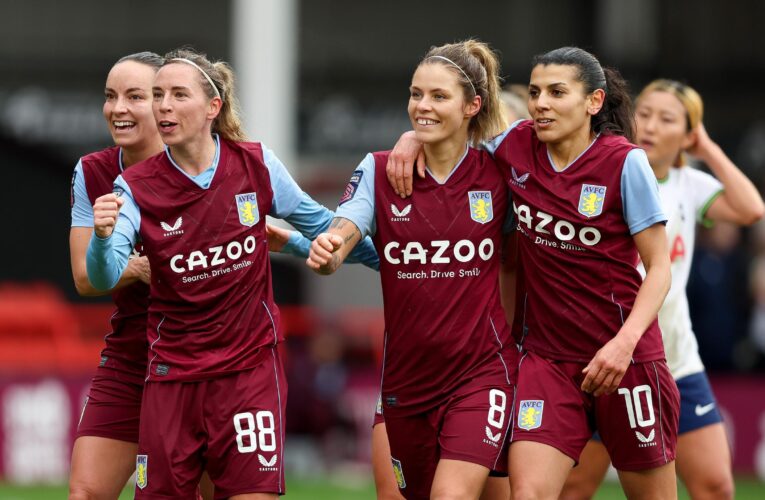 Aston Villa beat Tottenham Hotspur in Women’s Super League first match of the year as Bethany England scores on debut