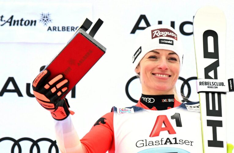 Lara Gut-Behrami seals Super-G victory at St. Anton to secure 36th World Cup career win, Federica Brignone in second
