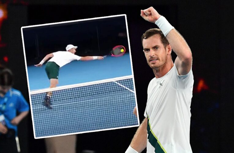 Andy Murray wows with ‘incredible’ shot in epic victory over Matteo Berrettini at Australian Open – ‘That is amazing!’