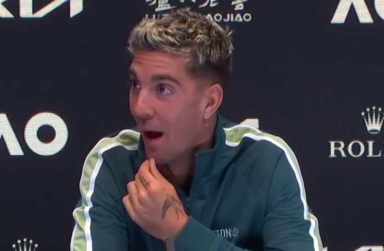 Thanasi Kokkinakis jokes in press conference after being confused for Nick Kyrgios at Australian Open