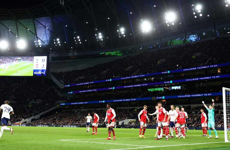 Arsenal investigate two incidents of antisemitism from the north London derby against Tottenham Hotspur