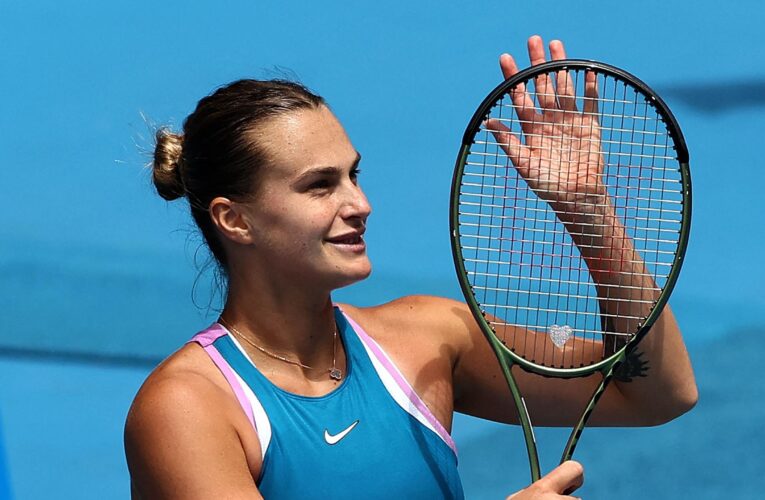 Australian Open: Aryna Sabalenka overpowers Shelby Rogers to reach third round in stylish straight sets win