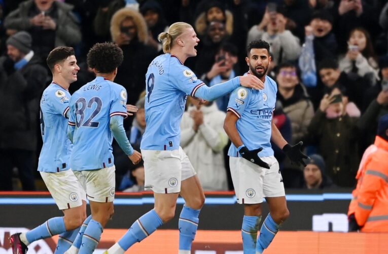 Manchester City 4-2 Tottenham Hotspur: Erling Haaland scores, Riyad Mahrez gets double to complete stunning comeback win