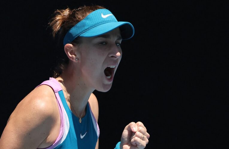 Australian Open: Belinda Bencic into last 16 after gritty win over Camila Giorgi in Melbourne