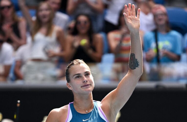 Australian Open: Aryna Sabalenka remains unbeaten in 2023 with emphatic win over Elise Mertens to reach last 16