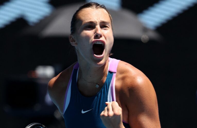 Australian Open: Aryna Sabalenka powers into quarter-finals for the first time after crushing Belinda Bencic