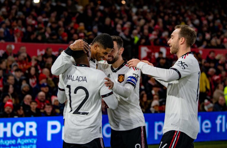 Nottingham Forest 0-3 Manchester United: Marcus Rashford, Wout Weghorst and Burno Fernandes put United on cusp of final