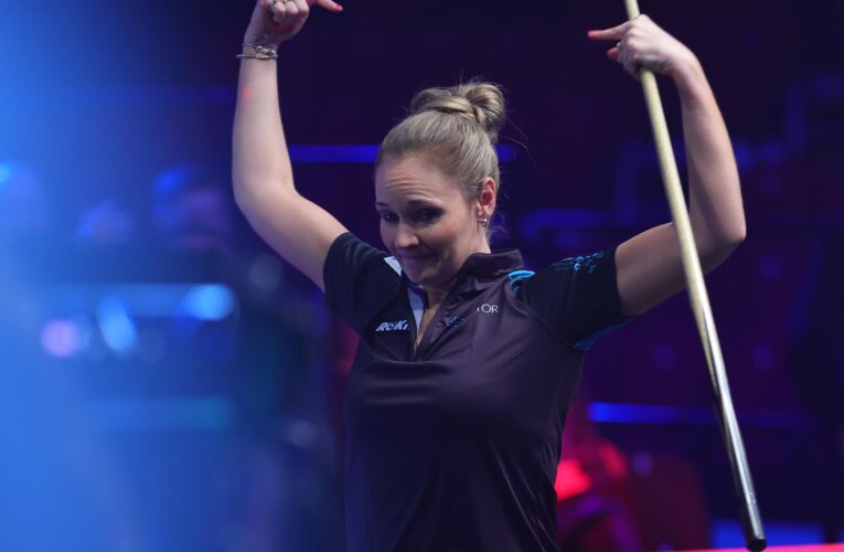 Reanne Evans stuns Stuart Bingham to make Snooker Shoot Out history, Mark Selby and David Gilbert also out