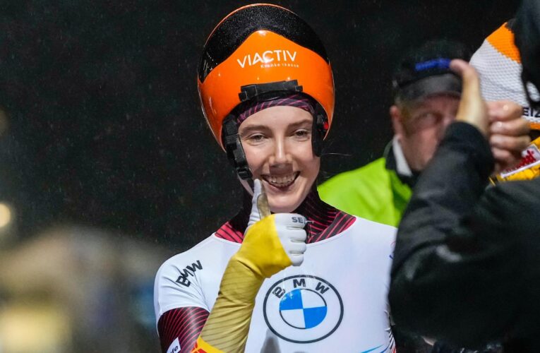 Susanne Kreher scrapes gold from Kimberley Bos at dramatic skeleton World Championships