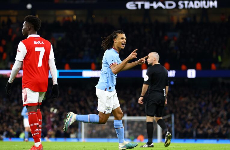 Manchester City 1-0 Arsenal: Nathan Ake goal sends City into fifth round of FA Cup as Gunners bow out